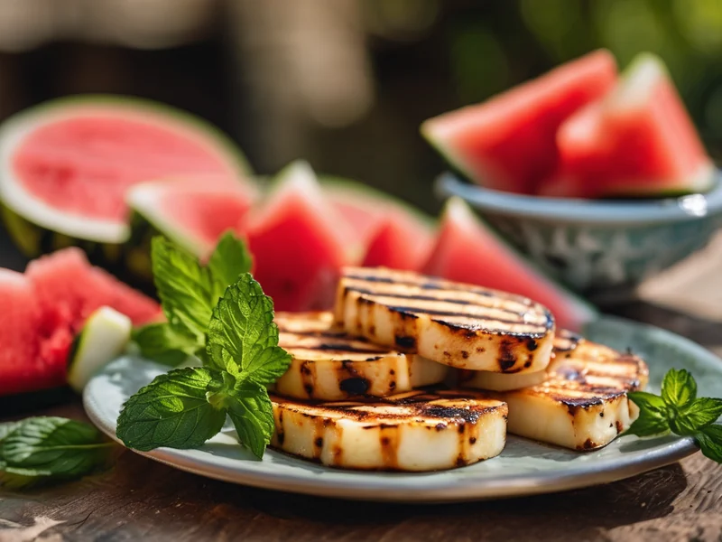 Халлуми — кипрский сыр с золотистой корочкой с гриля, street food и гастрономическая гордость острова