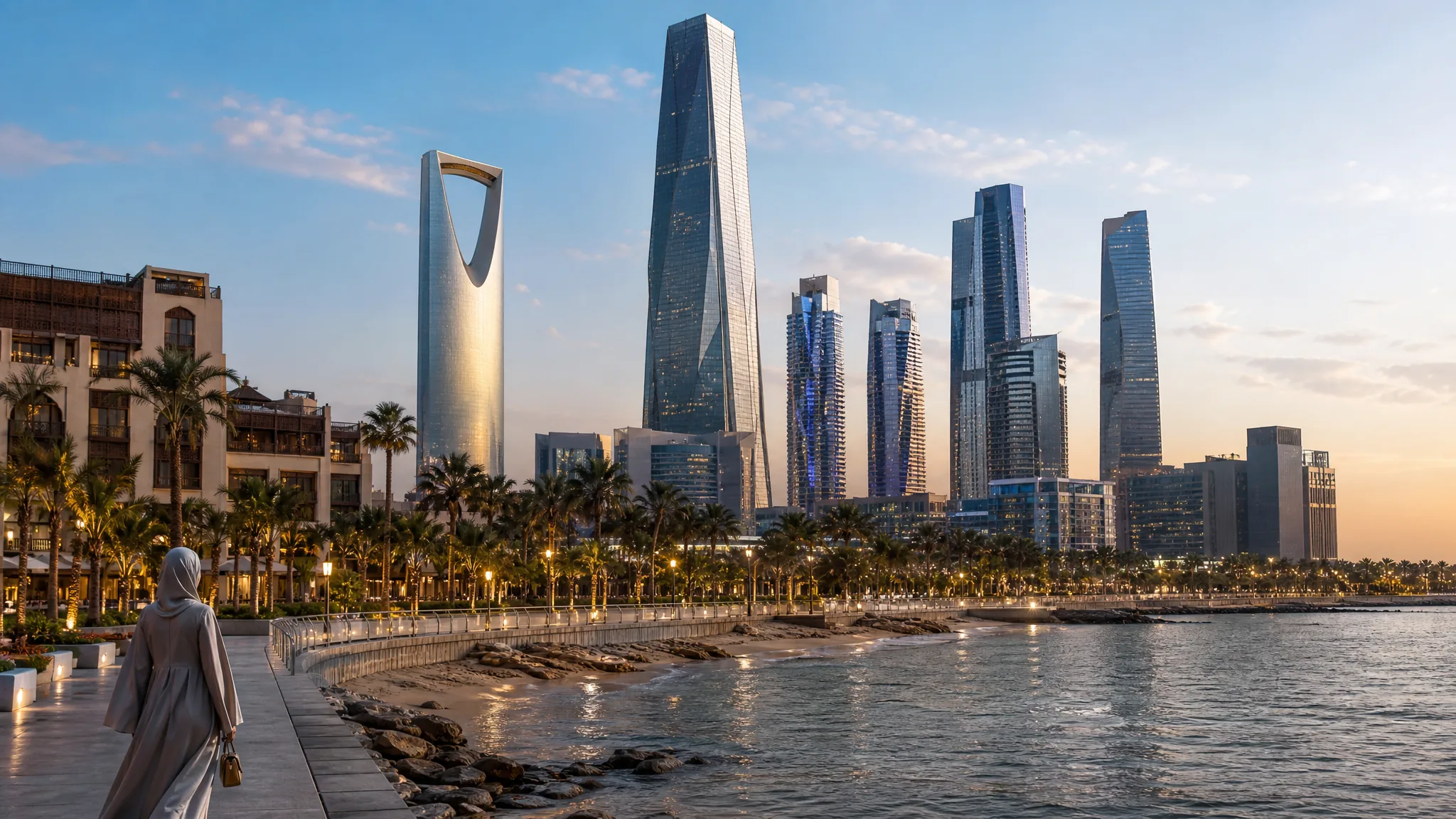 Рияд + Джедда — premium city break с skyline Riyadh и waterfront Jeddah