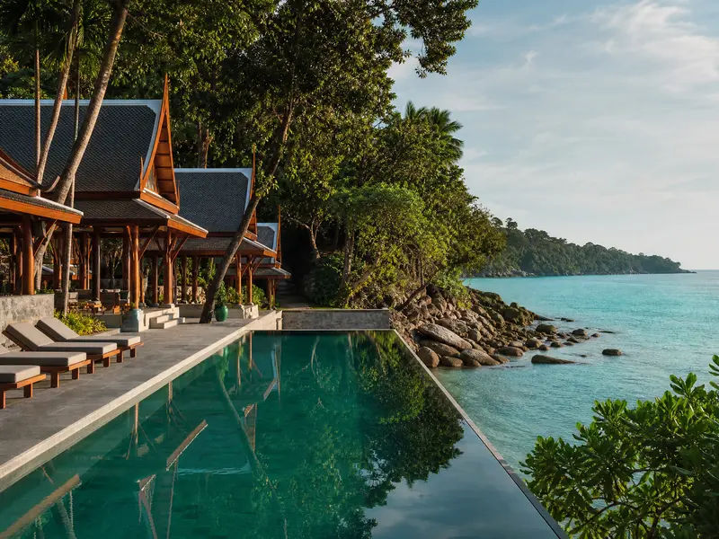 Anantara Layan Phuket — luxury resort на пляже Layan, Пхукет